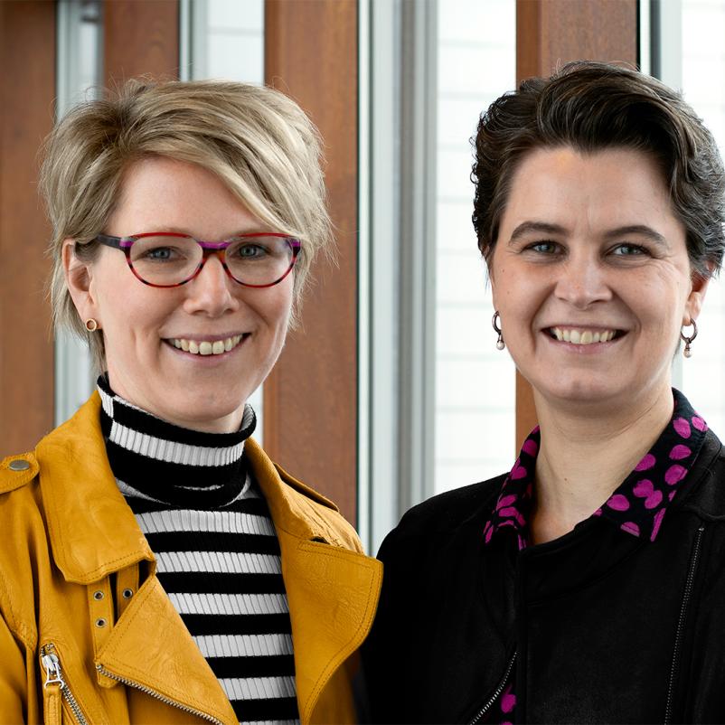 Onderzoekers Koopman en Vink