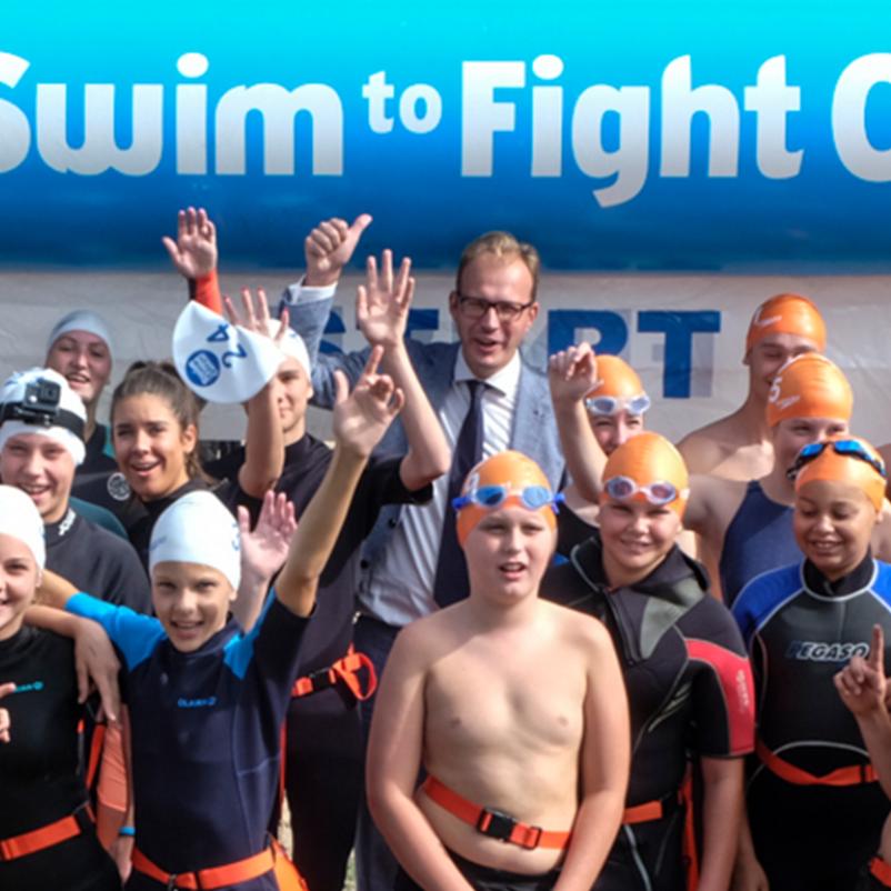 Swim to fight cancer