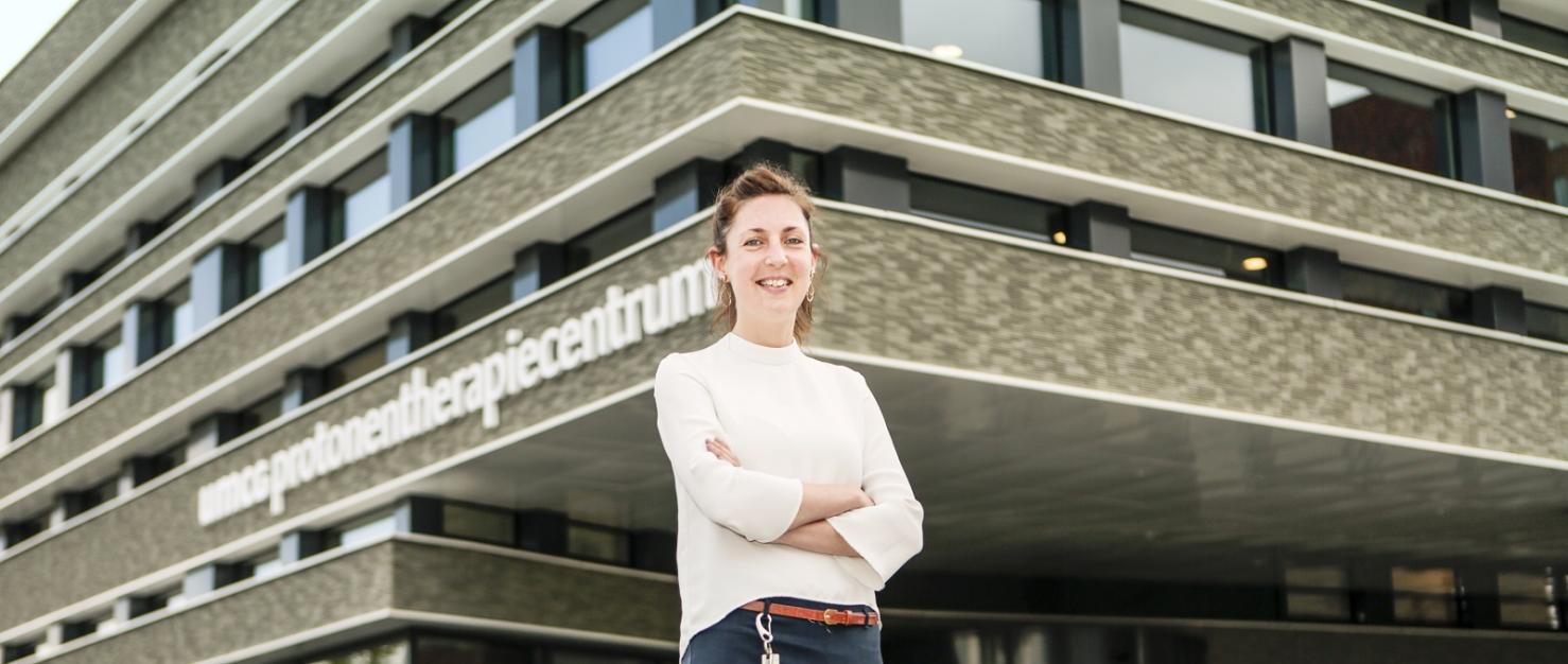 Onderzoeker Antje Knopf UMCG Protonentherapiecentrum 