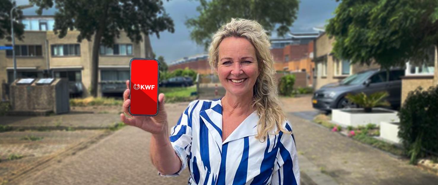 Nathalie collecteert online