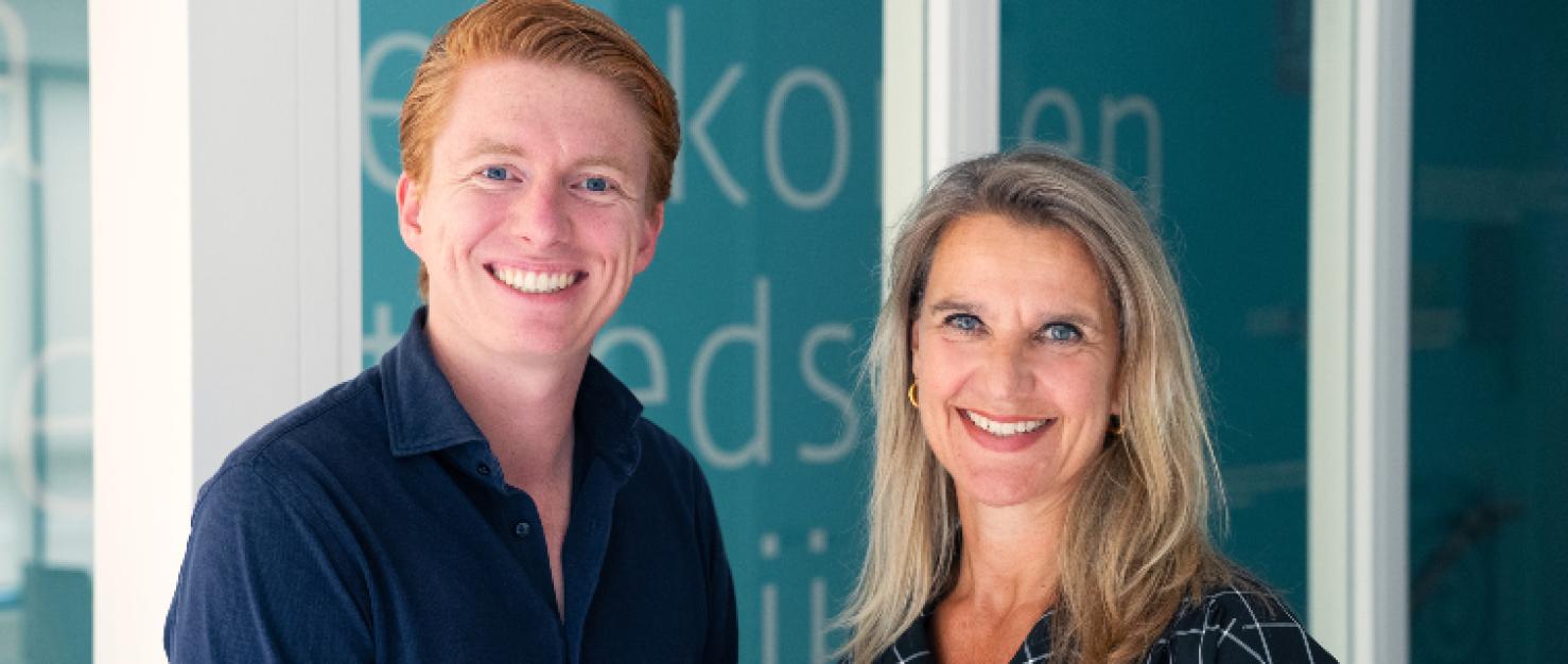 Constantijn Conijn en Hilda Hofkamp
