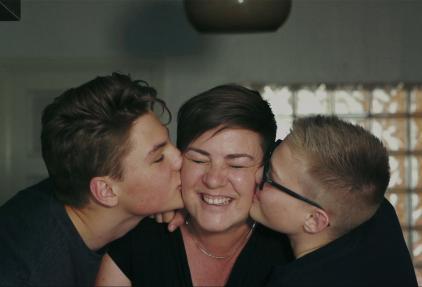 Je moet door hè, door voor je kinderen