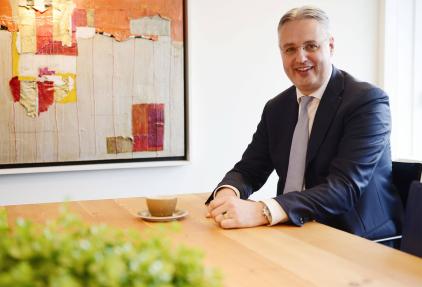 Executeur Peter de Die aan het woord
