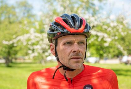 Matthieu en de Alpe d'HuZes